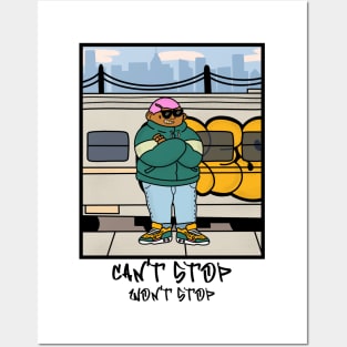 CAN'T STOP WON'T STOP Posters and Art